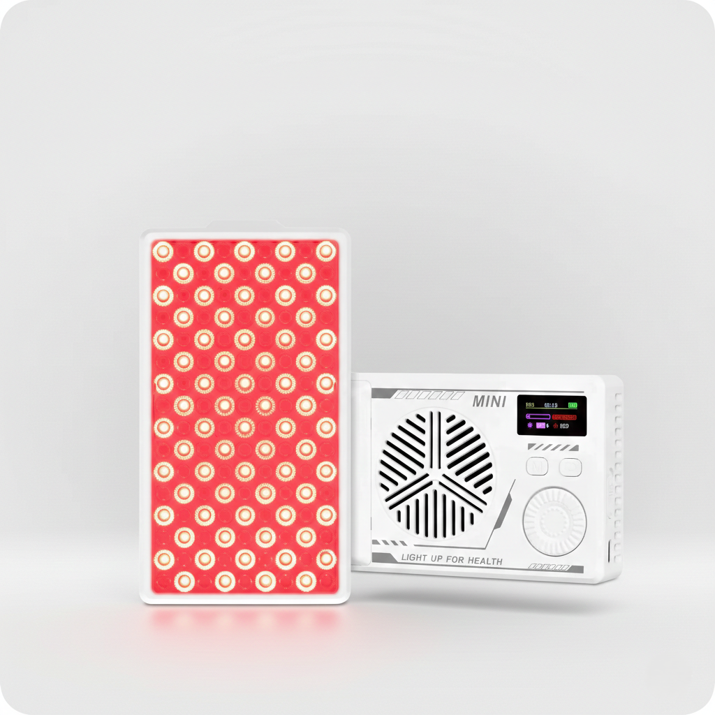 Portable Red Light Therapy Panel | Adjustable 660nm & 850nm