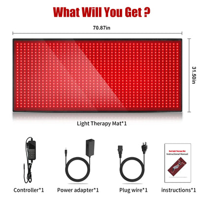 New Sold out Red Light Therapy Mat– Infrared Sleep Pad for Clinics & Wellness