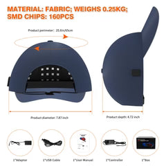 Red Light Therapy Cap